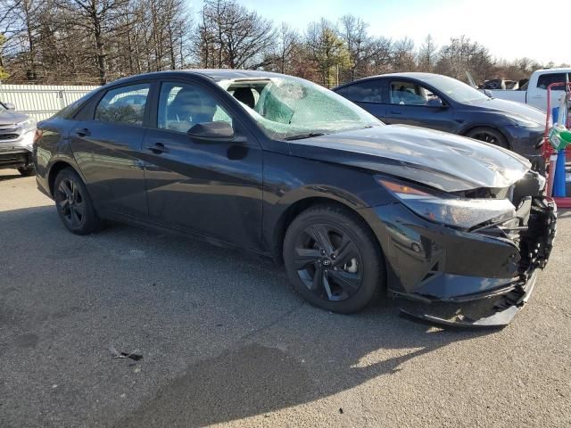 2022 Hyundai Elantra Blue