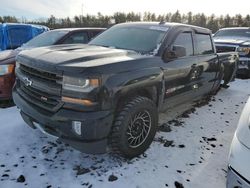 2016 Chevrolet Silverado K1500 LT en venta en Windham, ME