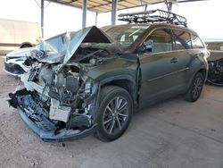 Salvage cars for sale at auction: 2019 Toyota Highlander SE