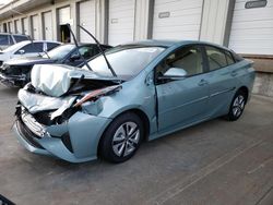 Salvage cars for sale at Louisville, KY auction: 2017 Toyota Prius