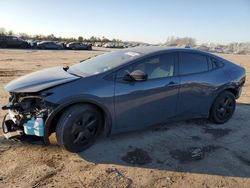 Salvage cars for sale at Fredericksburg, VA auction: 2023 Toyota Prius LE