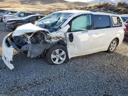 Salvage cars for sale at Reno, NV auction: 2015 Toyota Sienna LE