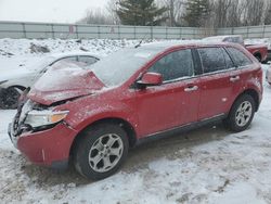 Ford Edge salvage cars for sale: 2011 Ford Edge SEL