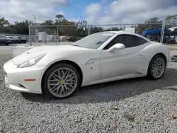 Ferrari salvage cars for sale: 2012 Ferrari California