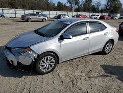 Toyota Corolla salvage cars for sale: 2019 Toyota Corolla L