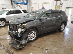 Salvage cars for sale at Franklin, WI auction: 2019 Chevrolet Equinox LT