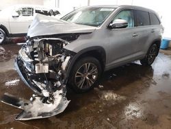 Toyota Highlander Vehiculos salvage en venta: 2016 Toyota Highlander XLE