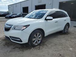 Vehiculos salvage en venta de Copart Jacksonville, FL: 2015 Acura MDX Advance