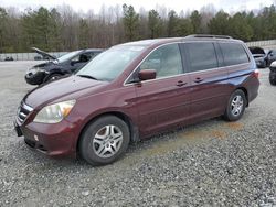 Salvage cars for sale from Copart Gainesville, GA: 2007 Honda Odyssey EXL