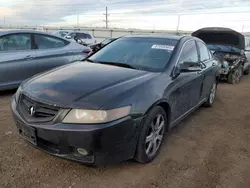 Salvage cars for sale at Elgin, IL auction: 2004 Acura TSX