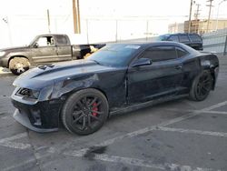 Salvage cars for sale at auction: 2015 Chevrolet Camaro ZL1