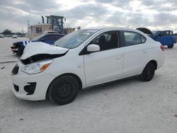 Salvage cars for sale at Arcadia, FL auction: 2020 Mitsubishi Mirage G4 ES