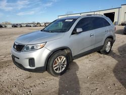 KIA Sorento lx salvage cars for sale: 2015 KIA Sorento LX