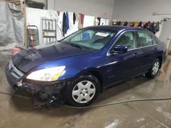 Vehiculos salvage en venta de Copart Elgin, IL: 2007 Honda Accord LX