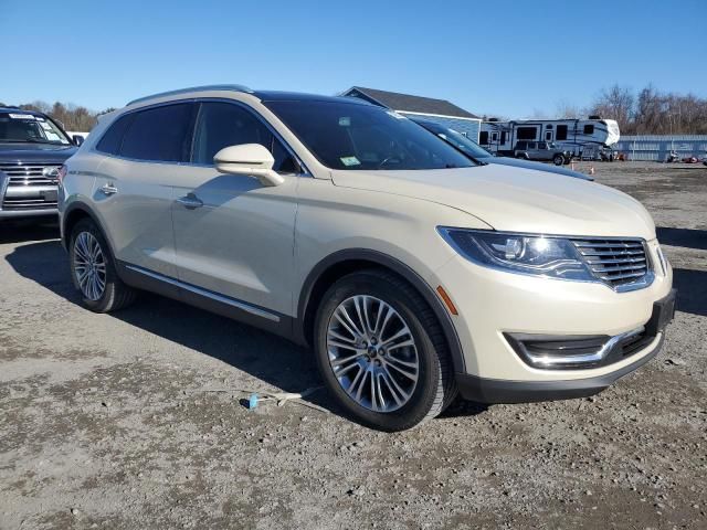 2018 Lincoln MKX Reserve