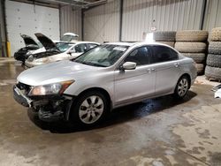 Salvage cars for sale from Copart West Mifflin, PA: 2008 Honda Accord EXL