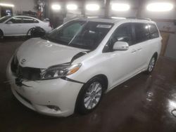 Vehiculos salvage en venta de Copart Pekin, IL: 2015 Toyota Sienna XLE