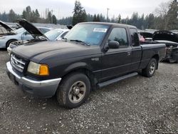 Salvage cars for sale at Graham, WA auction: 2002 Ford Ranger Super Cab