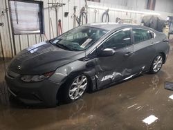 Salvage cars for sale at Elgin, IL auction: 2017 Chevrolet Volt Premier