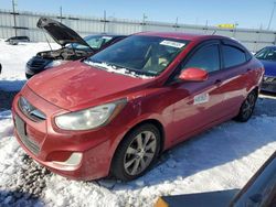 Hyundai Accent gls Vehiculos salvage en venta: 2012 Hyundai Accent GLS