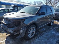 Salvage cars for sale from Copart Wichita, KS: 2018 Ford Explorer XLT