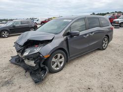 Salvage cars for sale at Houston, TX auction: 2020 Honda Odyssey EXL