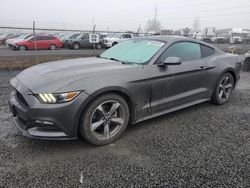 Salvage cars for sale at Eugene, OR auction: 2015 Ford Mustang