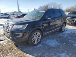 Salvage cars for sale at Oklahoma City, OK auction: 2017 Ford Explorer Limited