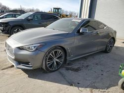 Salvage Cars with No Bids Yet For Sale at auction: 2017 Infiniti Q60 Premium