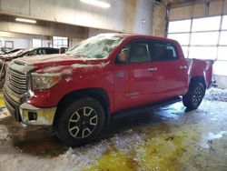 Toyota Tundra Crewmax Limited salvage cars for sale: 2016 Toyota Tundra Crewmax Limited