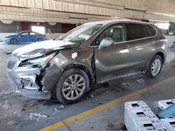 Buick salvage cars for sale: 2017 Buick Envision Essence