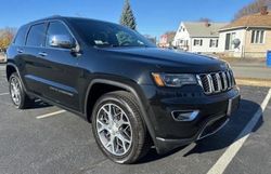 Salvage cars for sale at Mendon, MA auction: 2020 Jeep Grand Cherokee Limited