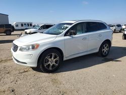 Salvage cars for sale at Amarillo, TX auction: 2015 Volvo XC60 T6 Premier