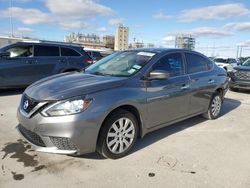 Salvage cars for sale at New Orleans, LA auction: 2017 Nissan Sentra S