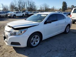 Salvage cars for sale at Portland, OR auction: 2015 Chevrolet Malibu LS