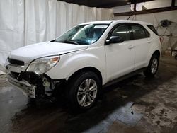 Salvage cars for sale at Ebensburg, PA auction: 2014 Chevrolet Equinox LS