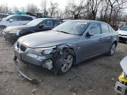 Salvage Cars with No Bids Yet For Sale at auction: 2009 BMW 528 XI