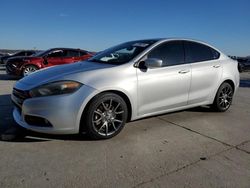 Salvage cars for sale at Grand Prairie, TX auction: 2013 Dodge Dart SXT