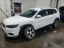 Salvage cars for sale at Ham Lake, MN auction: 2019 Jeep Cherokee Limited