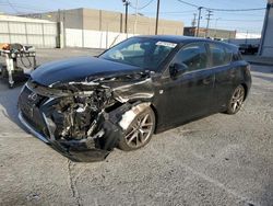 Salvage cars for sale at Sun Valley, CA auction: 2016 Lexus CT 200