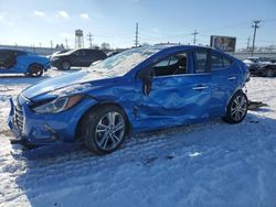 Salvage cars for sale at Chicago Heights, IL auction: 2017 Hyundai Elantra SE