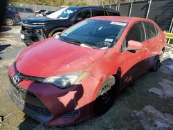 Salvage cars for sale at Waldorf, MD auction: 2017 Toyota Corolla L