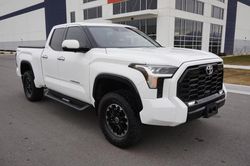 Toyota Tundra Double cab Limited Vehiculos salvage en venta: 2022 Toyota Tundra Double Cab Limited