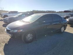 Salvage cars for sale at Anderson, CA auction: 2011 Honda Civic Hybrid