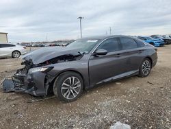 Salvage cars for sale at Temple, TX auction: 2021 Honda Accord Hybrid EXL