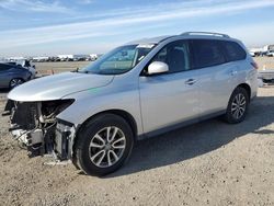 Nissan salvage cars for sale: 2015 Nissan Pathfinder S