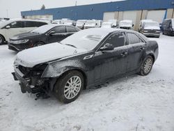 Salvage cars for sale at Woodhaven, MI auction: 2011 Cadillac CTS