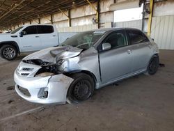 Toyota salvage cars for sale: 2011 Toyota Corolla Base