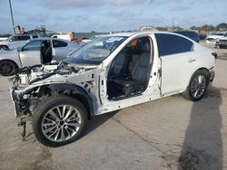 Salvage cars for sale at Homestead, FL auction: 2020 Infiniti Q50 Pure