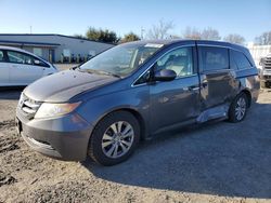 Salvage cars for sale at Sacramento, CA auction: 2014 Honda Odyssey EX